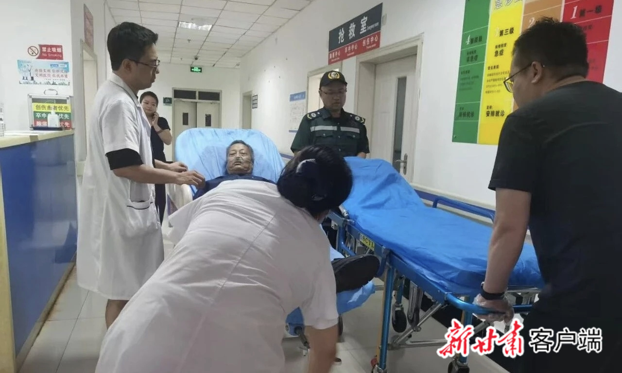 病人成功送达医院