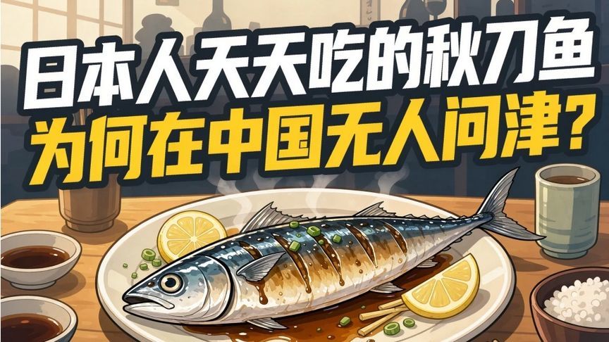 秋刀鱼，日本人天天吃国民级神鱼，为何在中国无人问津？