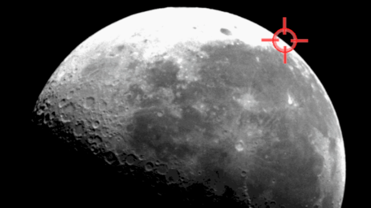 SpaceX Moon Crash