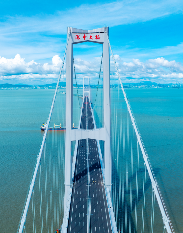 深中通道 图片来源:粤交集宣