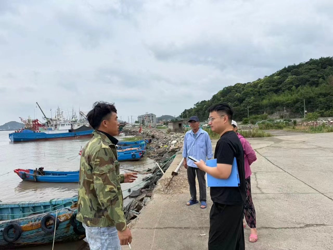 渔船返港 人员上岸 全力筑牢海上平安防线