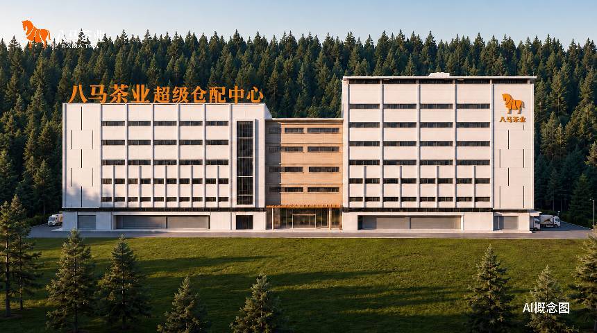 △八马茶业超级仓配中心概念图