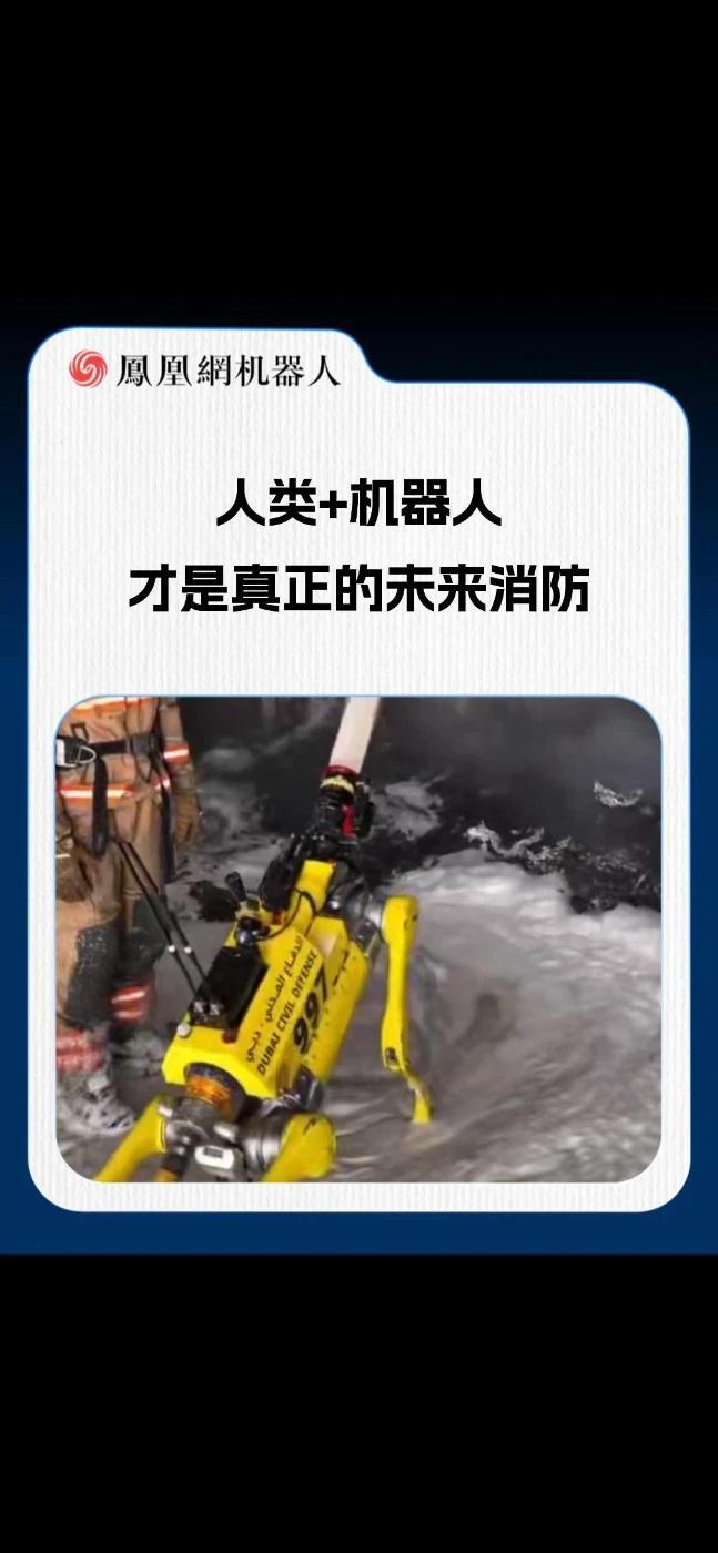 人类+机器人，才是真正的未来消防！#机器狗 #消防 #科技改变生活 #AI #人工智能