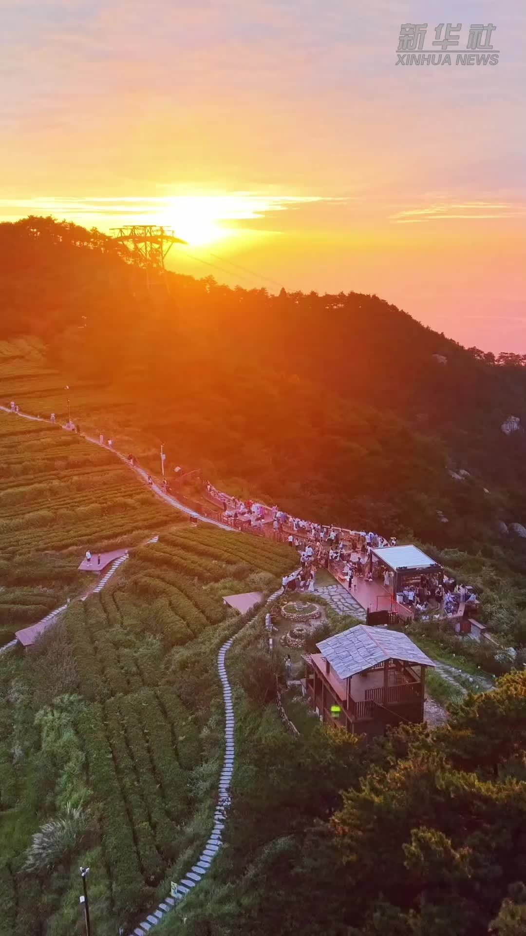 江西庐山：山顶茶舍丰富文旅消费新场景