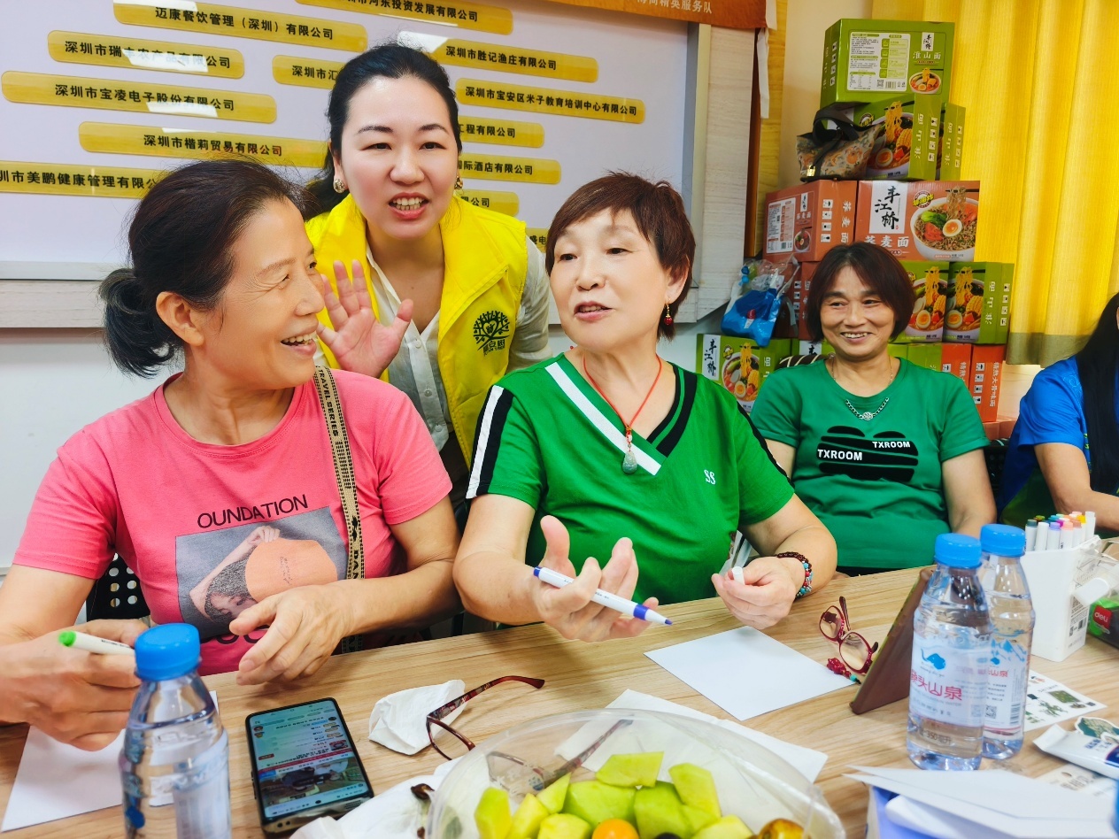 暖心敬老，以画疗心——深圳狮子会艺术疗愈进河东社区