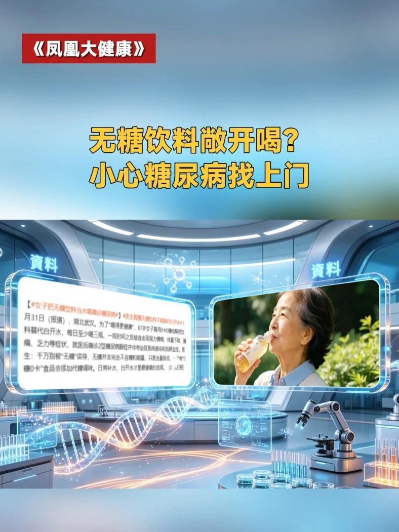 无糖饮料，会让这种治不好的疾病找上门？