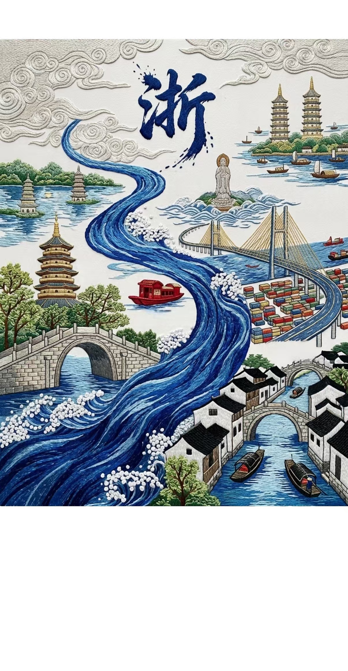 图片类展播丨长三角网络文明AI作品
