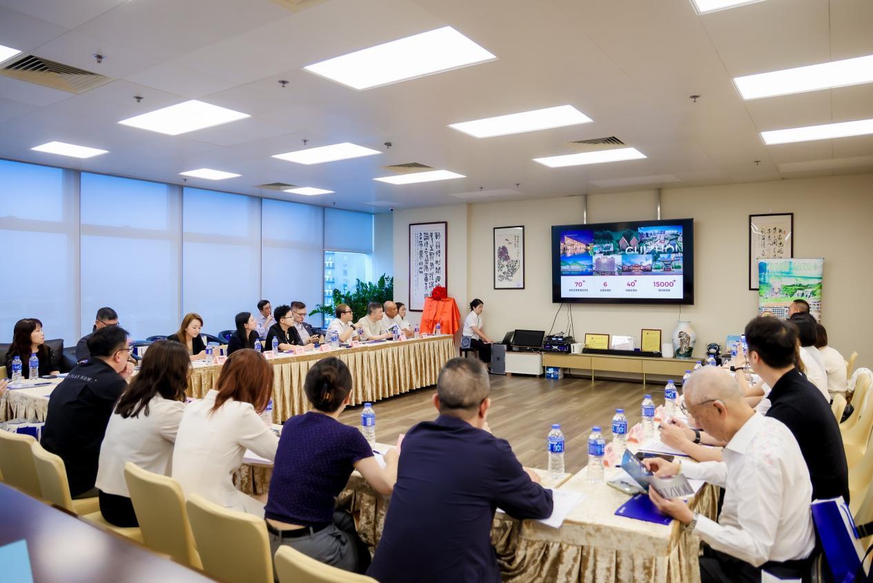 图 | 贵旅集团(香港)营销中心揭牌仪式暨旅行商座谈交流会现场