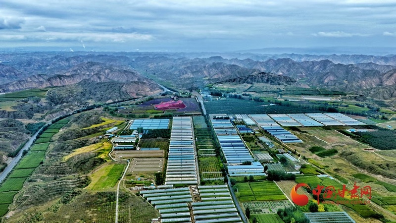 白银(区)省级农业高新技术产业示范区核心区全景图