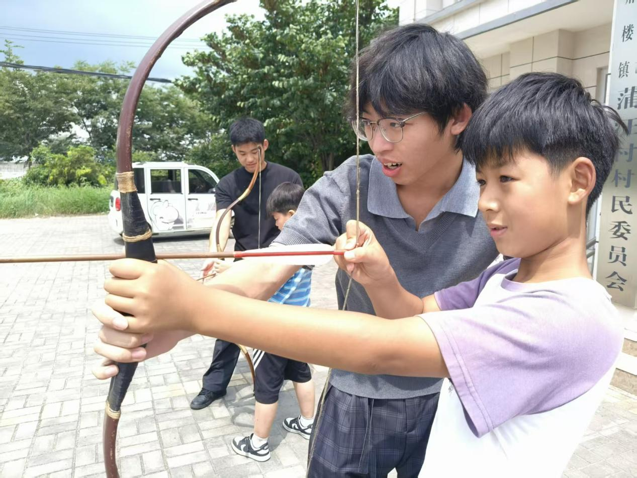 四载接力！苏建大学子以礼射之美深耕乡村支教