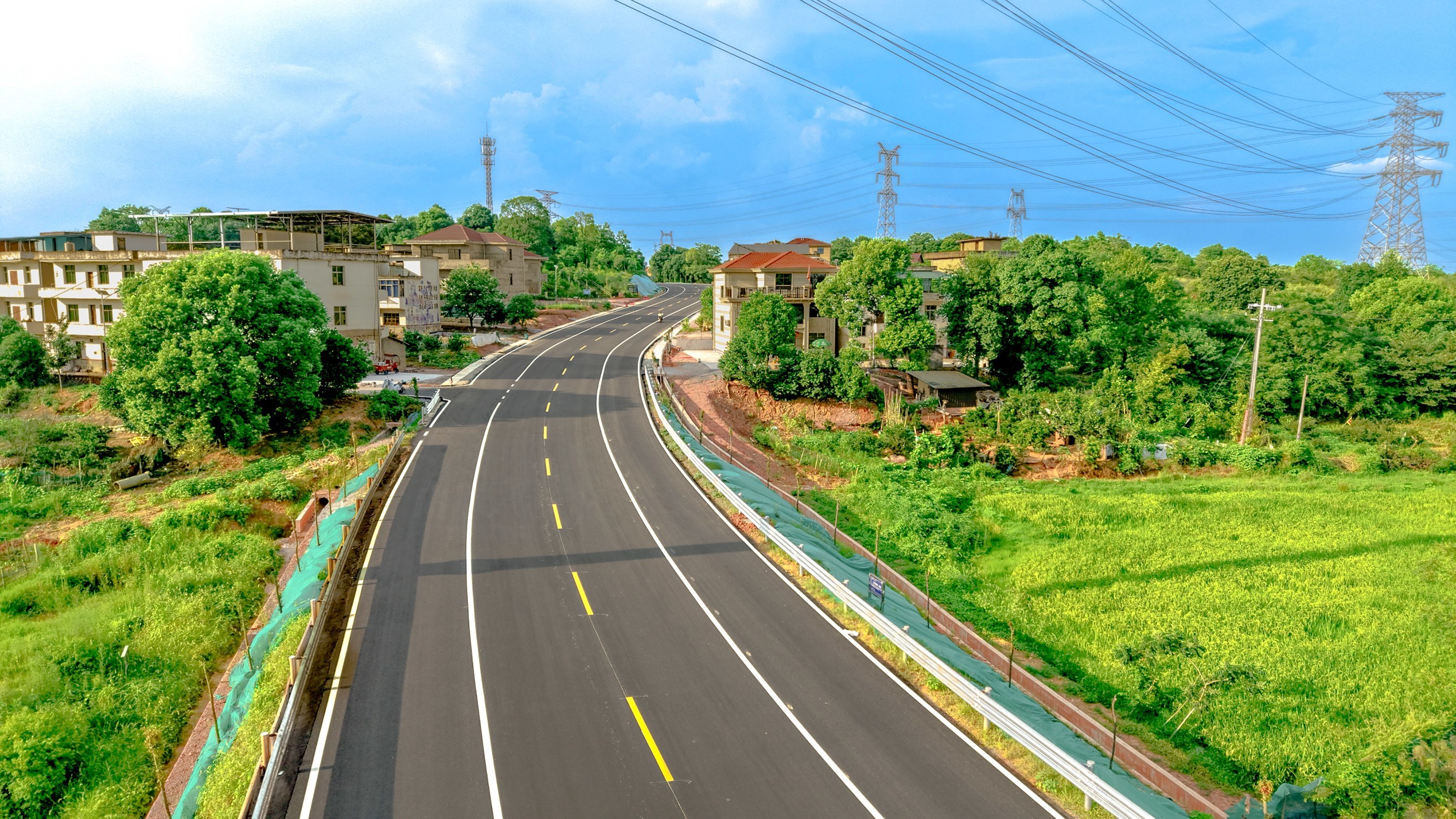新余马洪马河线至绕城路道路完工，城乡通行更便捷