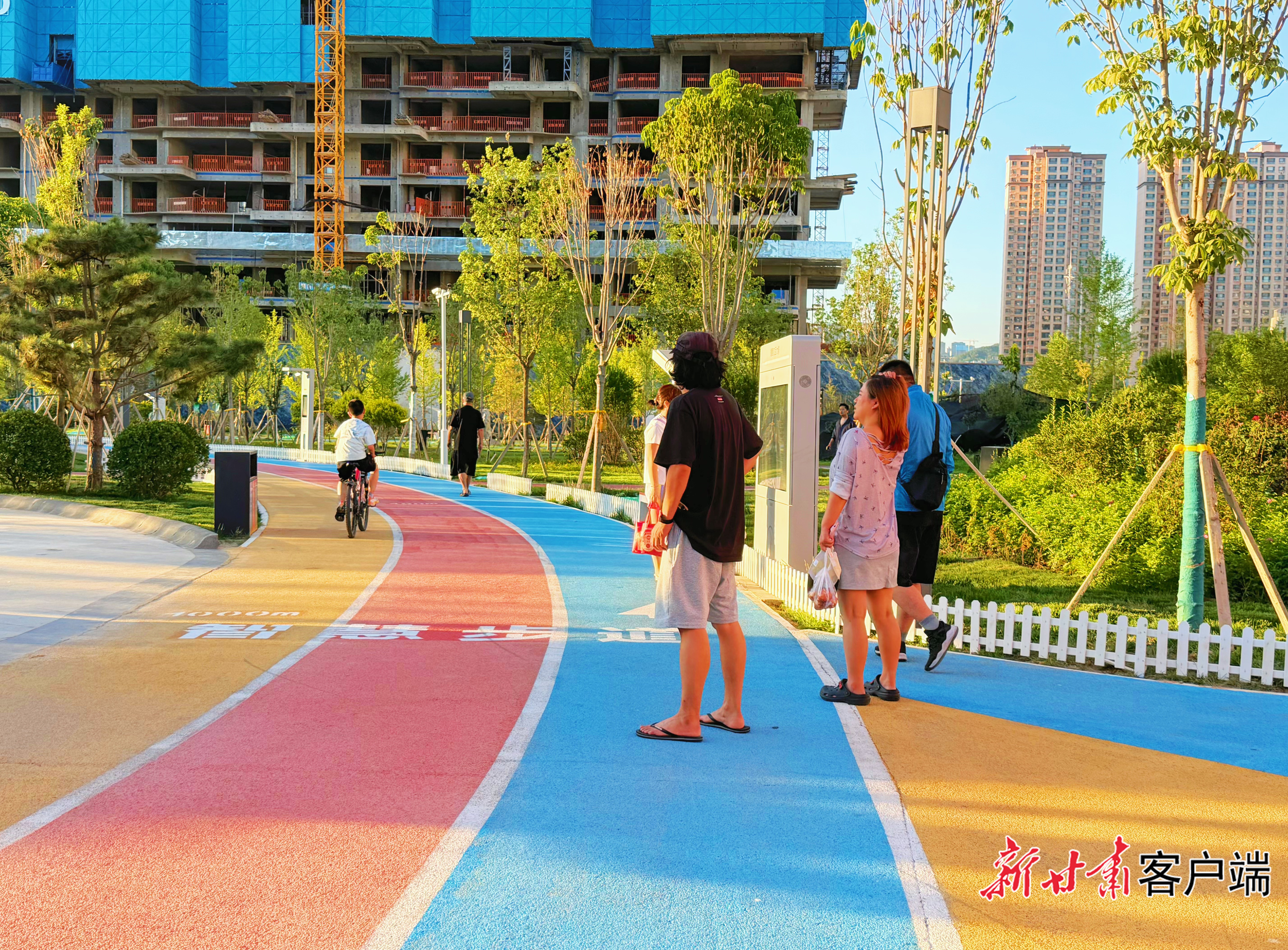金城兰州:健身圈越建越密幸福感越练越足(图2)