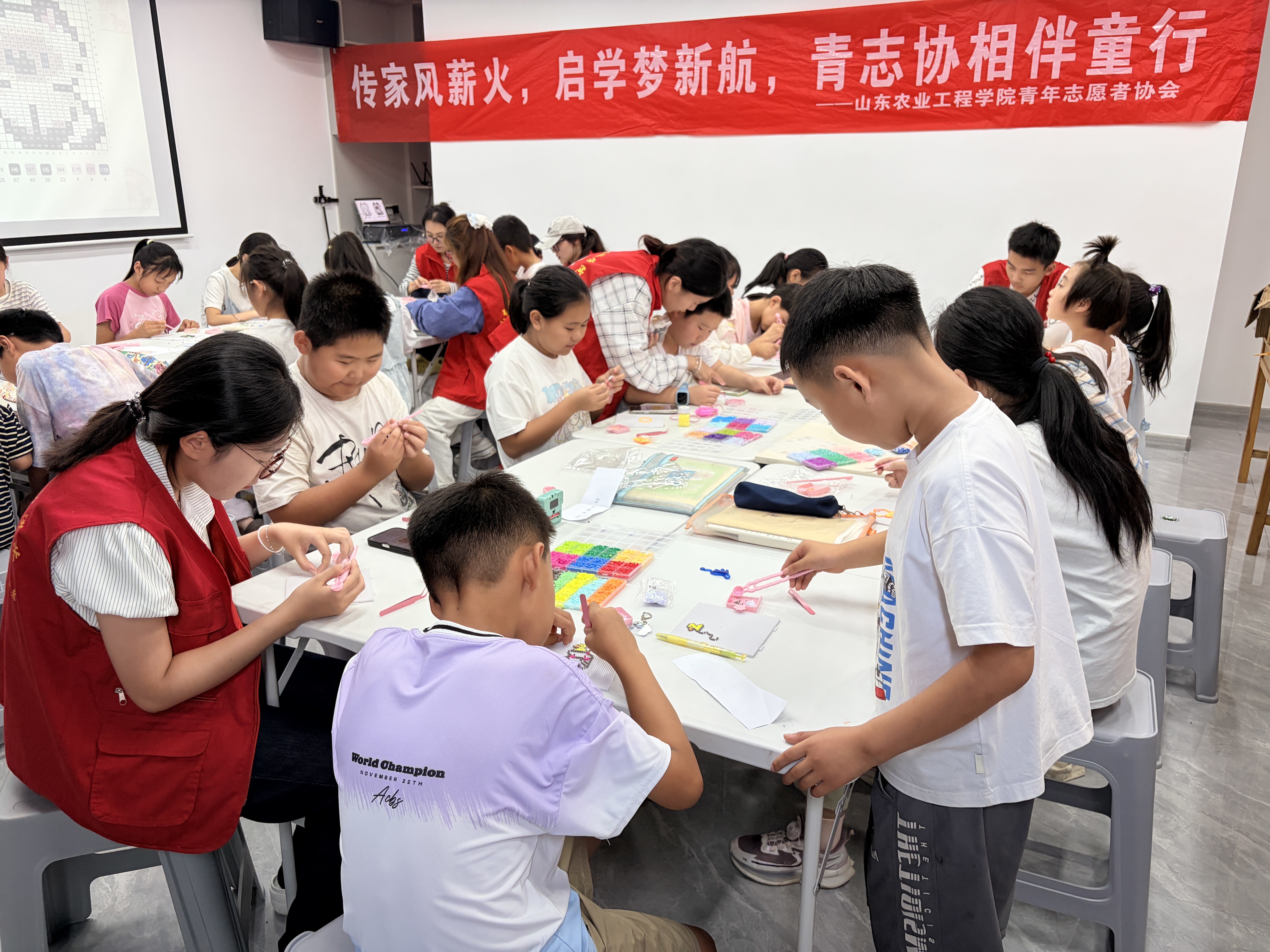 非遗润童心 科创启未来丨经开区傅家镇盛世社区暑期公益课堂圆满结束