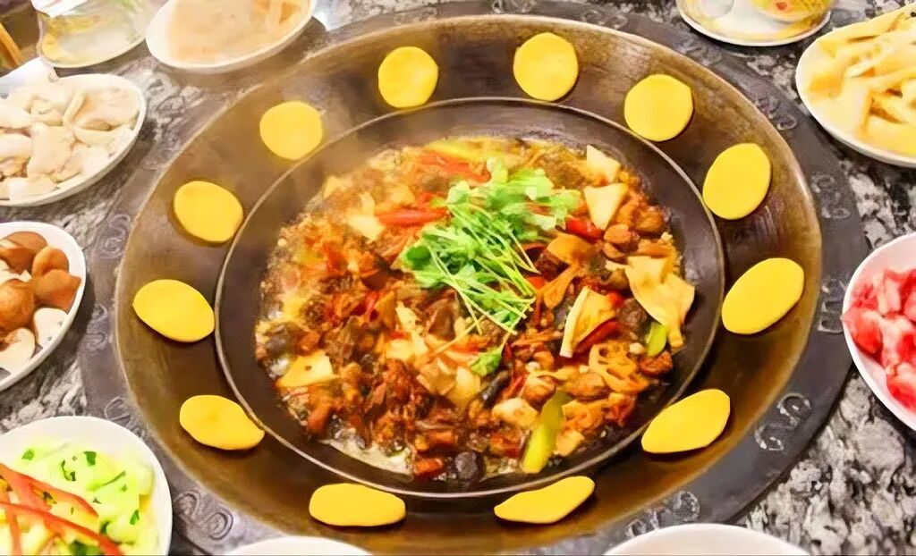 古浪美食柴火鸡