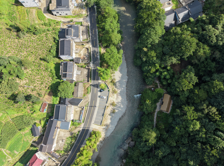 安徽黟县洪星乡：项目建设“加速跑” 夏日避暑“新地标”