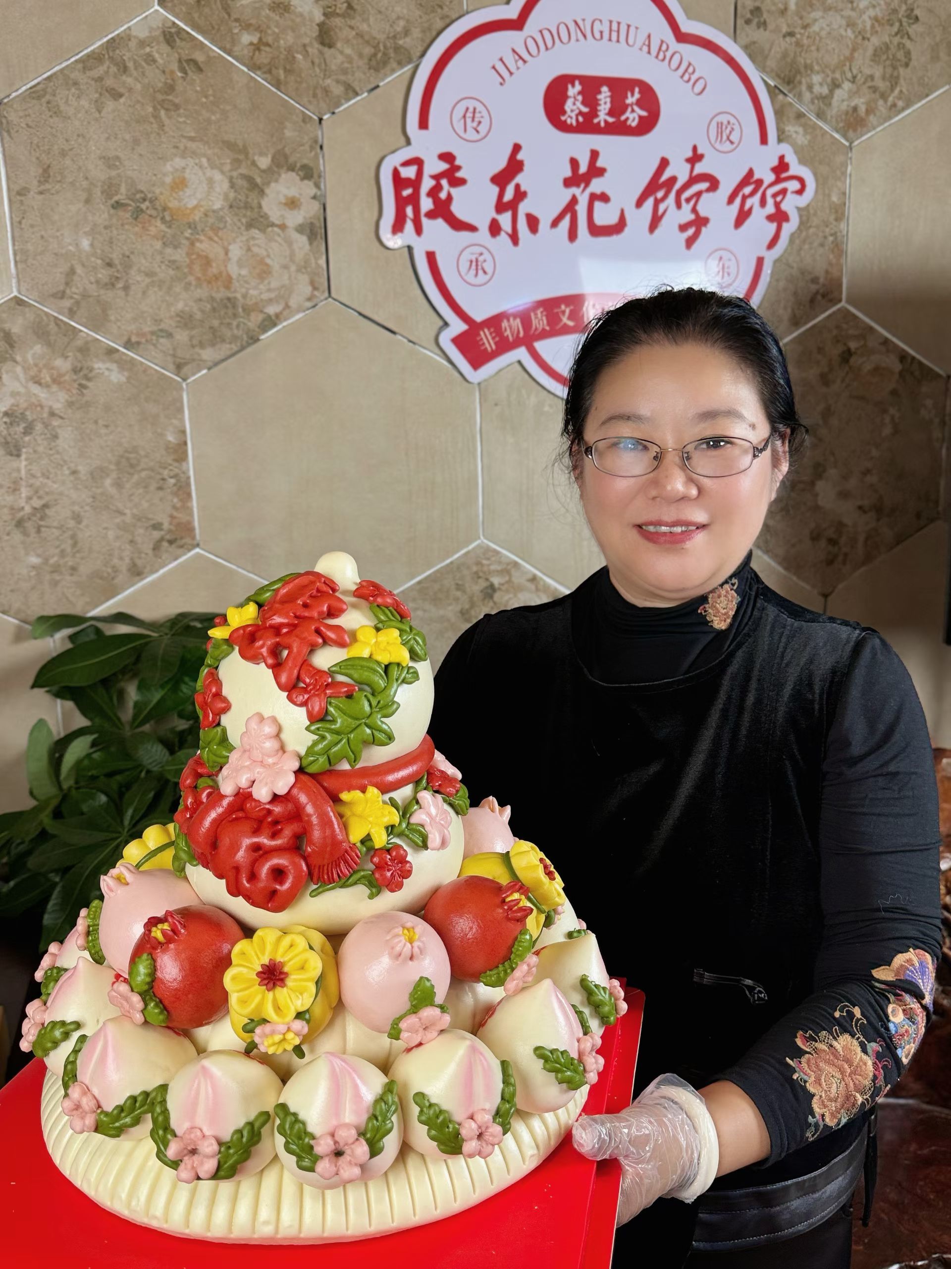 青岛乡里乡亲丨乡土文化带头人 蔡秉芬:“秉艺坊”承载匠心,花饽饽绽放国宴
