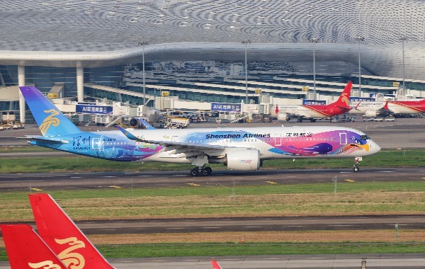 深圳航空A350执飞伦敦航线！新开两条国际航班