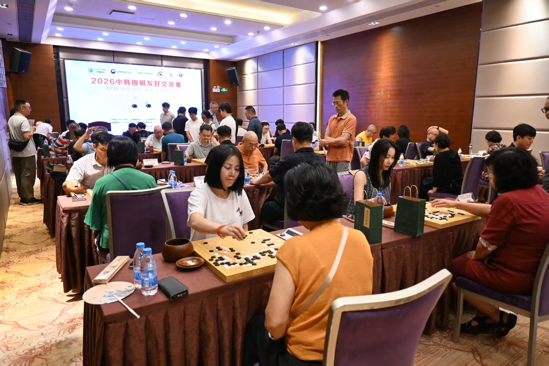 以棋为桥促交流 中韩围棋友好交流赛在珠举行