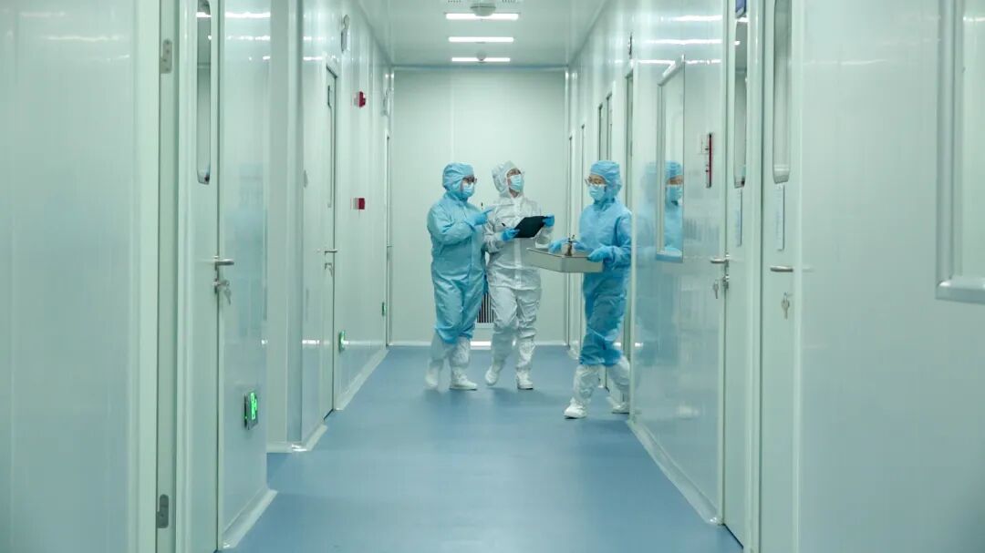 图为歆智医学母公司生产车间