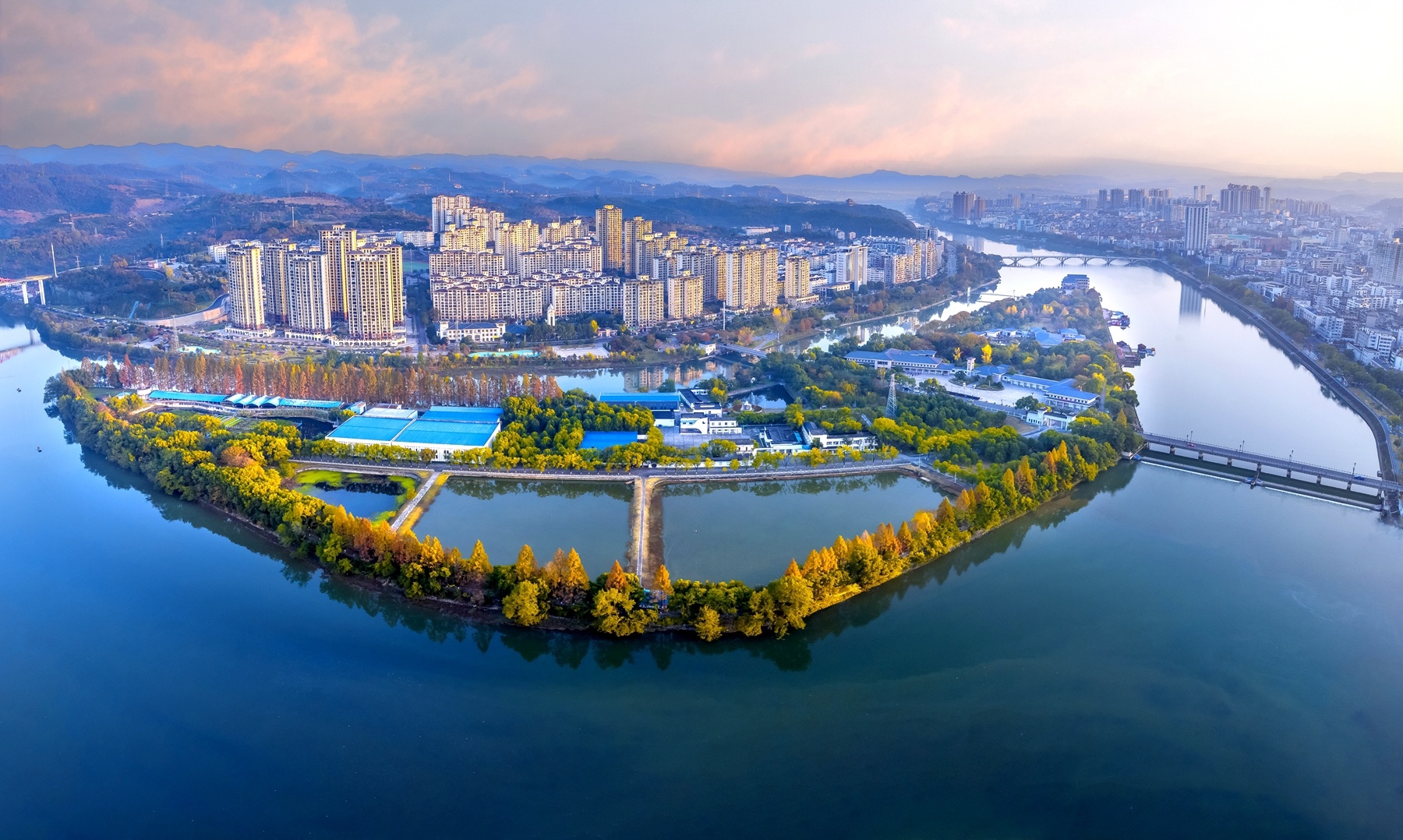 江豚逐浪,水清岸绿:从西坝江湾到丹江口水库,看湖北十年跨区域生态治理的生动实践_凤凰网