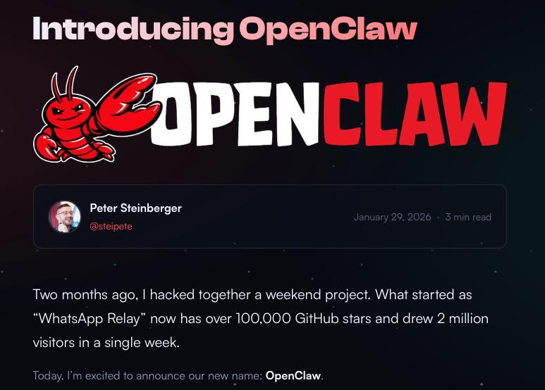 图片来源:OpenClaw