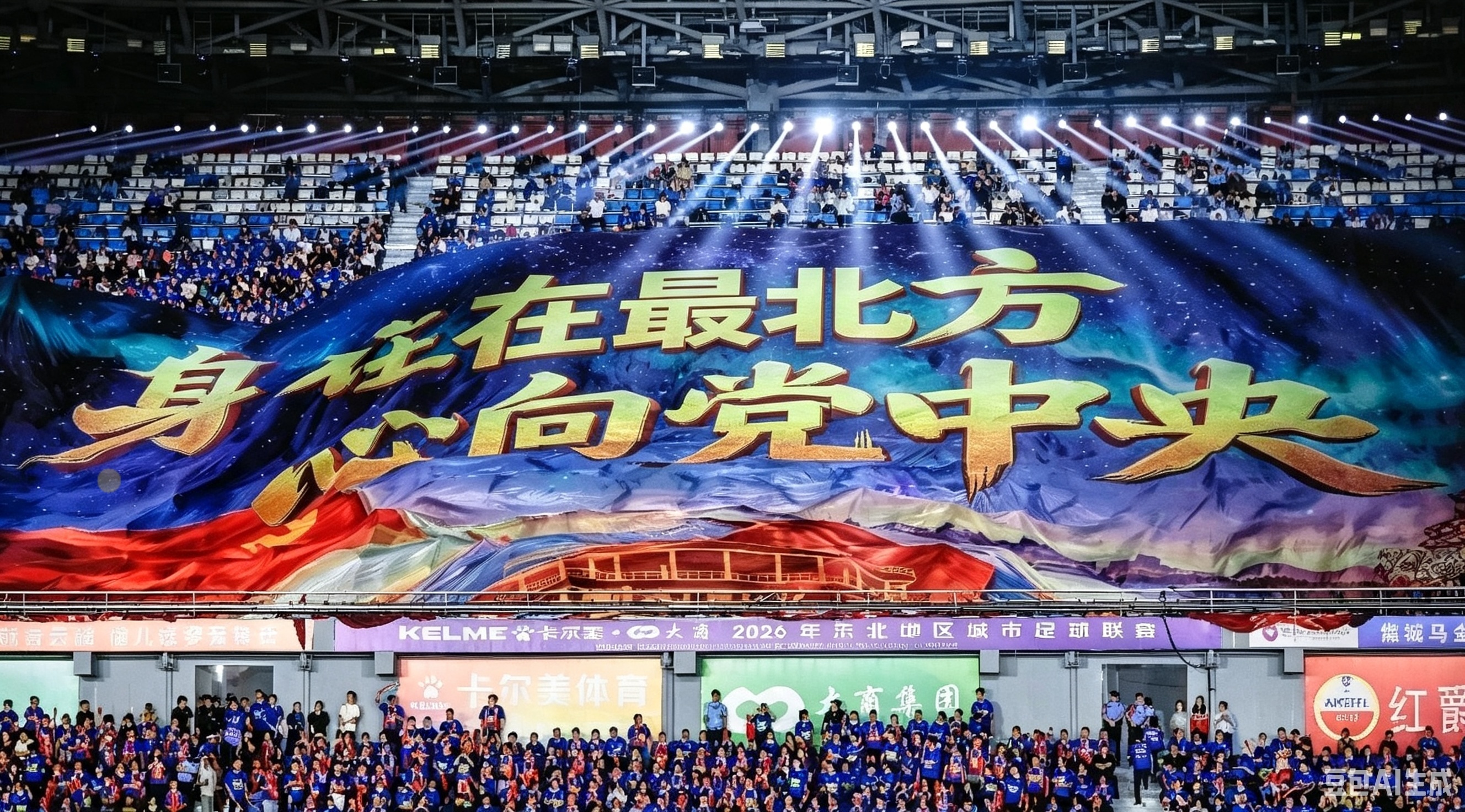 绿茵传薪火 史鉴励初心 东北超鸡西主场以文艺展演厚植家国情怀