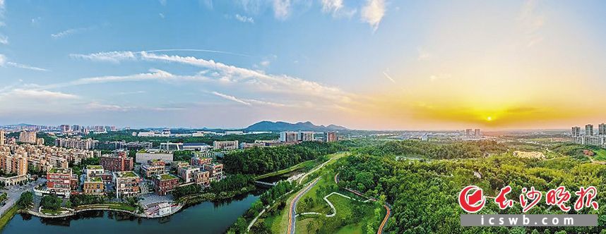 上半年来,望城经开区产业动能加速释放。 资料图片