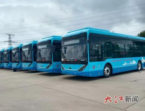 九江氢能公交车