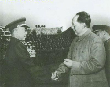 毛泽东接见陈明仁