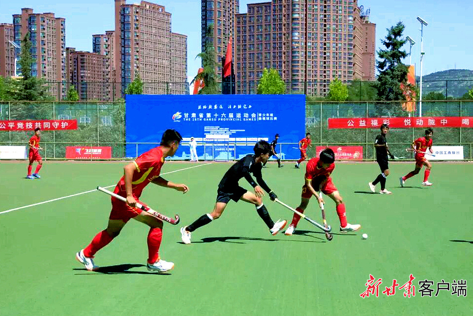 比赛现场　图片由定西融媒提供