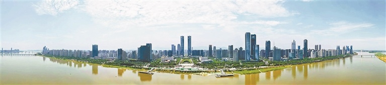 南昌城市图。