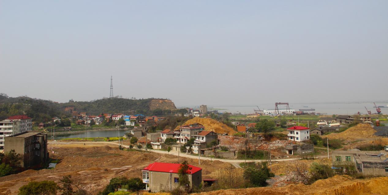 洋港湿地公园建成前 （2013年3月摄）