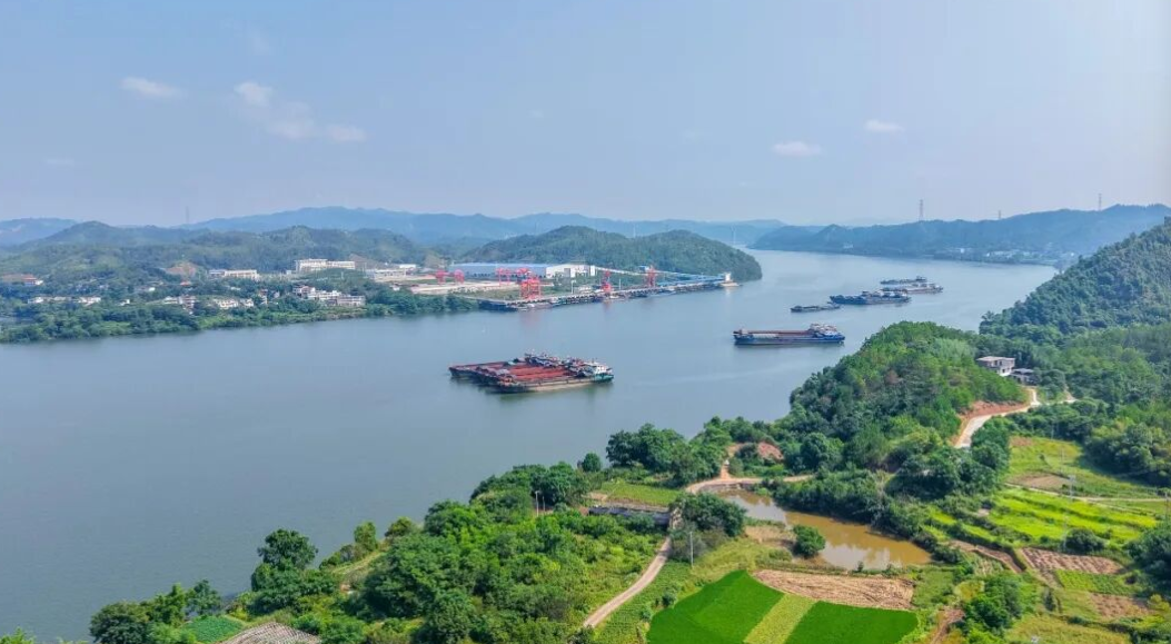 不靠海，但赣县有个“出海口”
