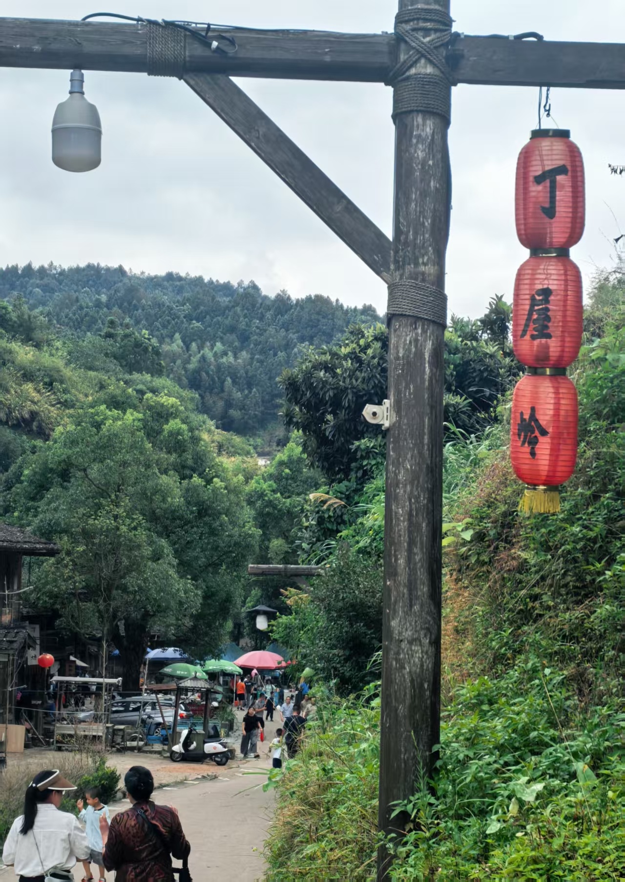 常年没有蚊子的客家古村寨丁屋岭