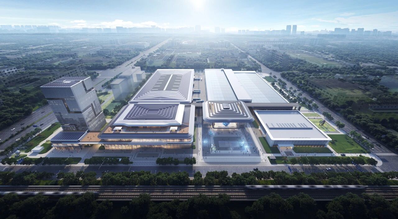北京亦创国际会展中心鸟瞰图