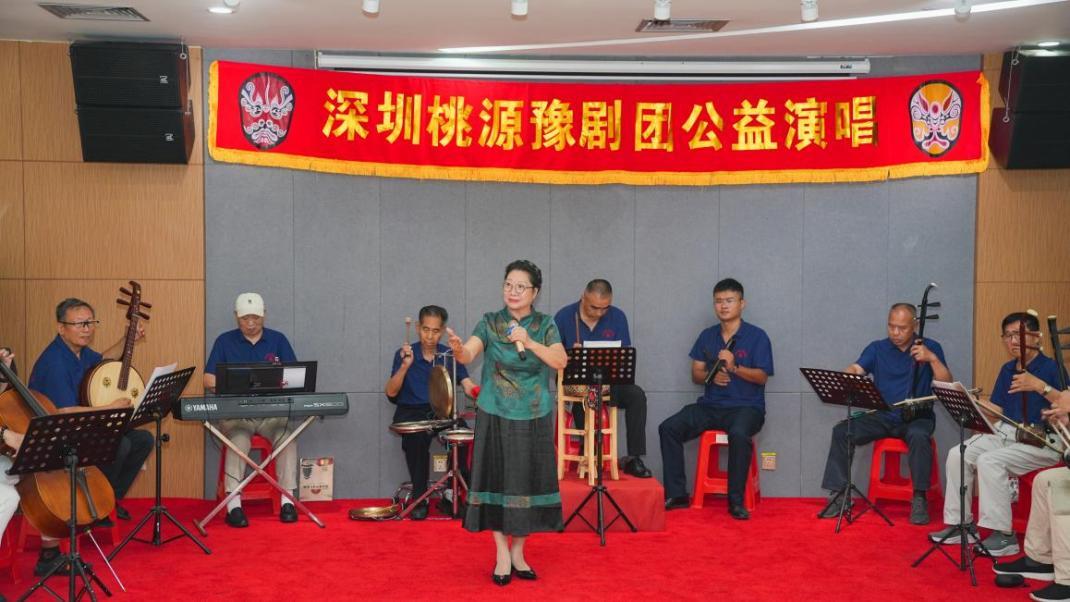 桃源豫剧团每周开展公益演唱