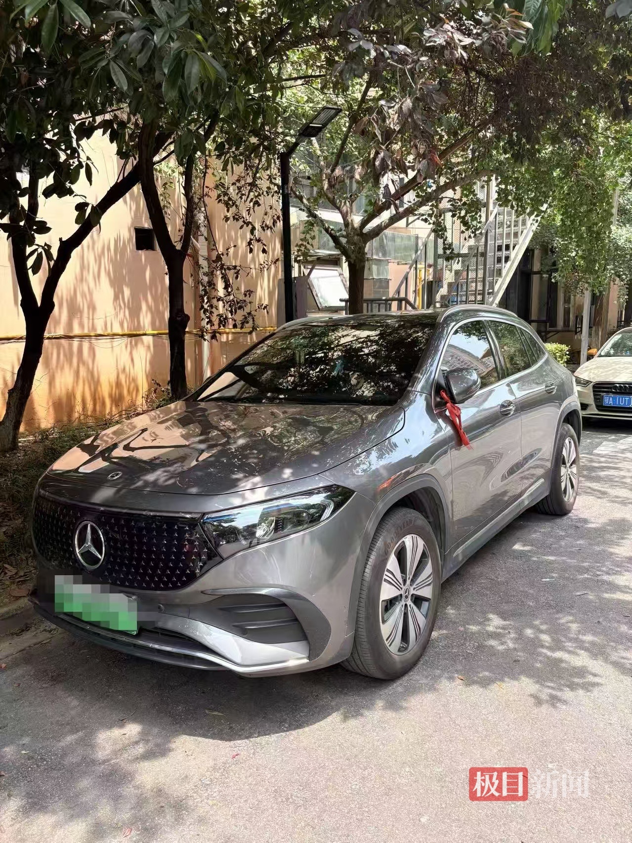 车主方投诉称，奔驰新车不到10个月3次突发“严重安全性能故障”（受访方供图）