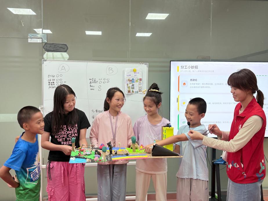 童眼探社区，巧手筑家园！南昌社区20名“小主人”共创理想家园