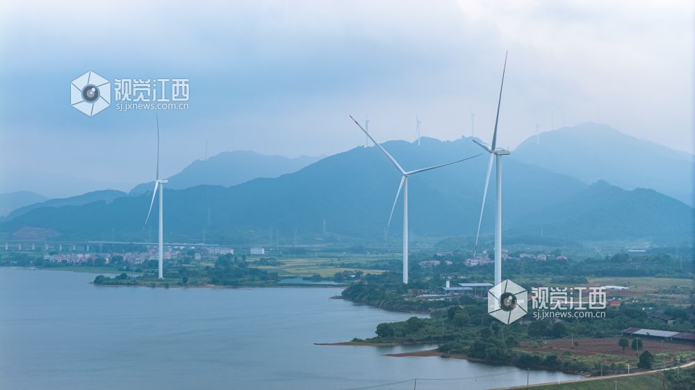 2026年8月14日在江西省吉安市新干县中堎水库拍摄的画面。