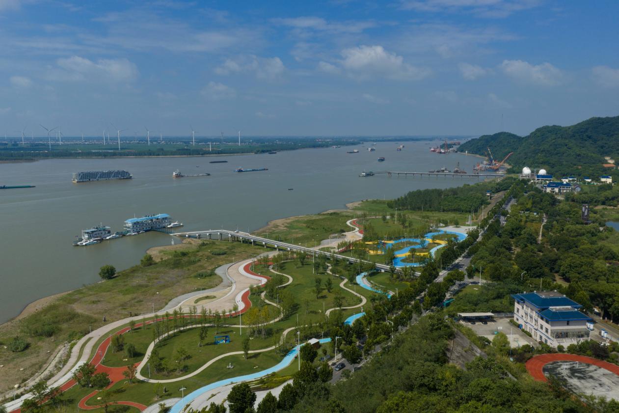 如今的洋港临江岸线（2026年8月摄）