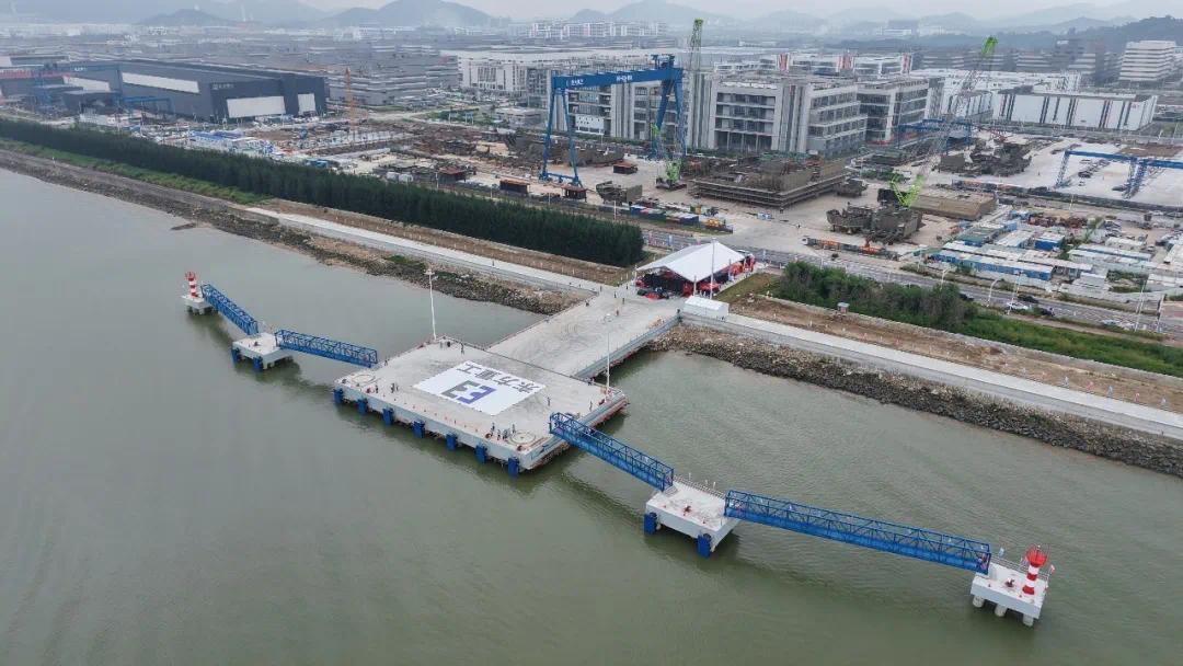 珠海斗门首个2万吨级通用码头正式落成