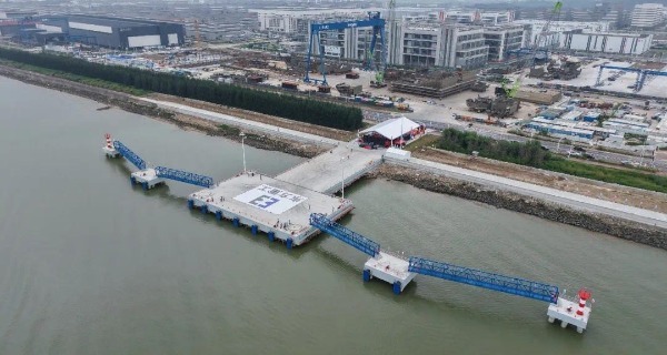 珠海斗门首个2万吨级通用码头正式落成