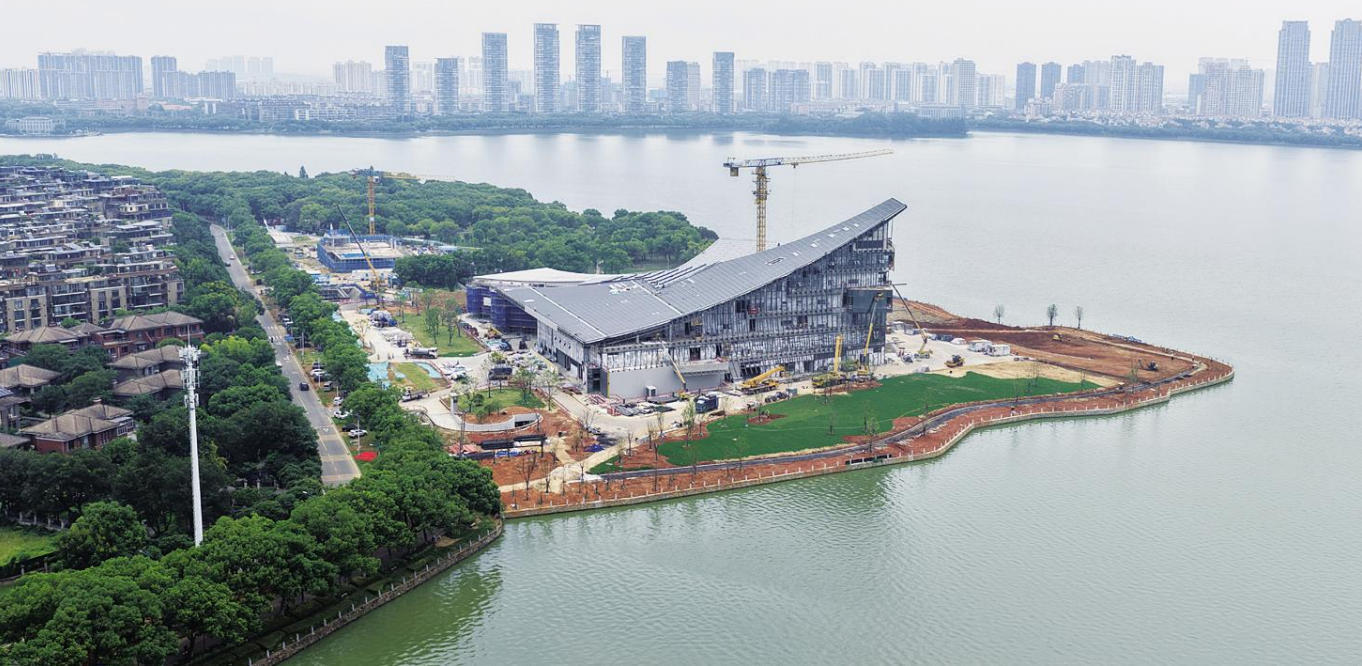 南昌市图书馆新馆施工正酣 建成后总藏书量可达300万册（图）