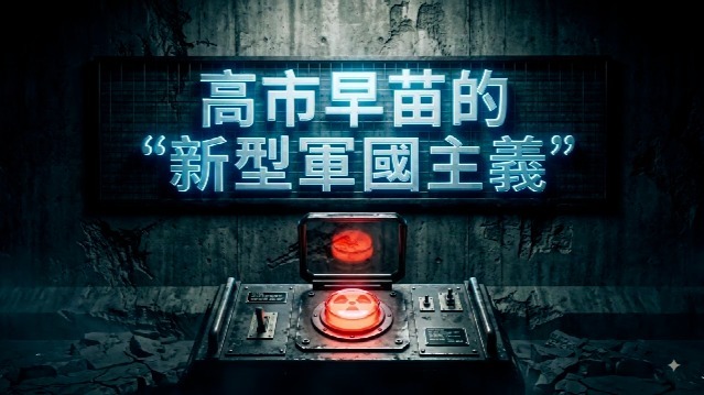 高市早苗的“新型军国主义”