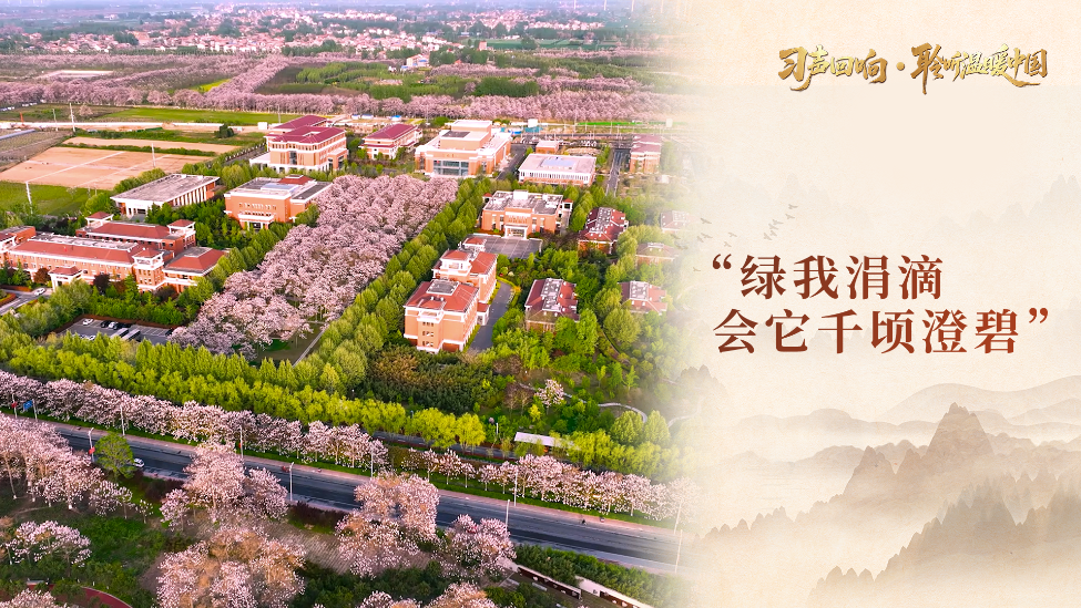 【习声回响·聆听温暖中国】“绿我涓滴 会它千顷澄碧”