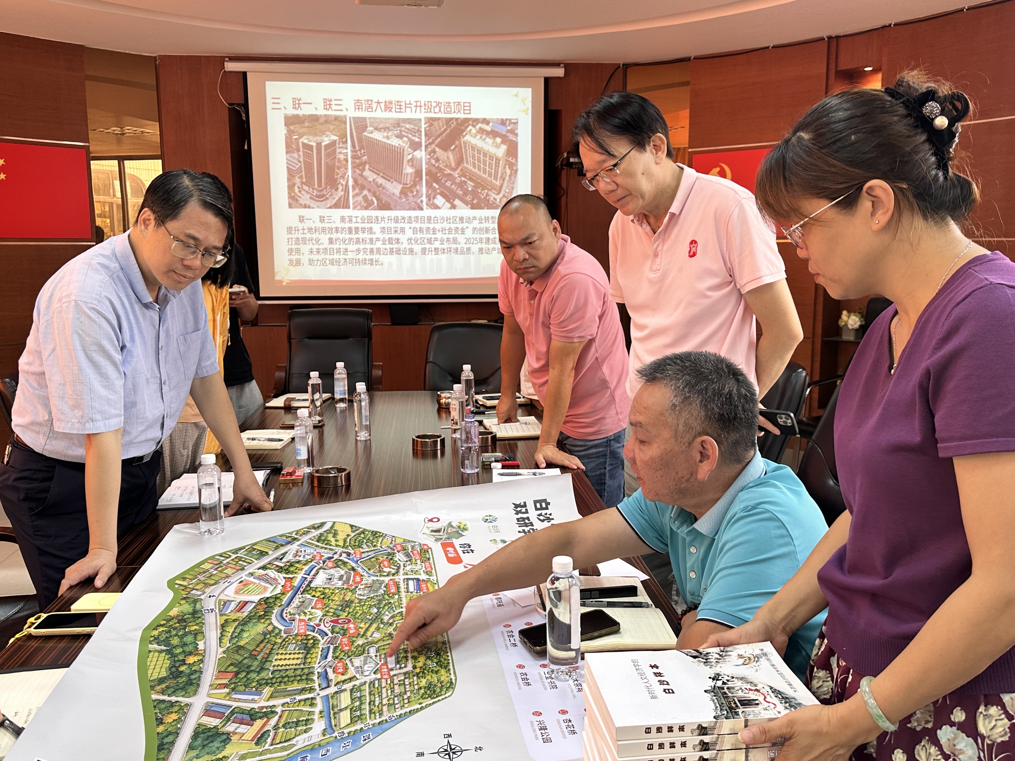 广东省委农办到大沥白沙社区调研“百千万工程”建设成效