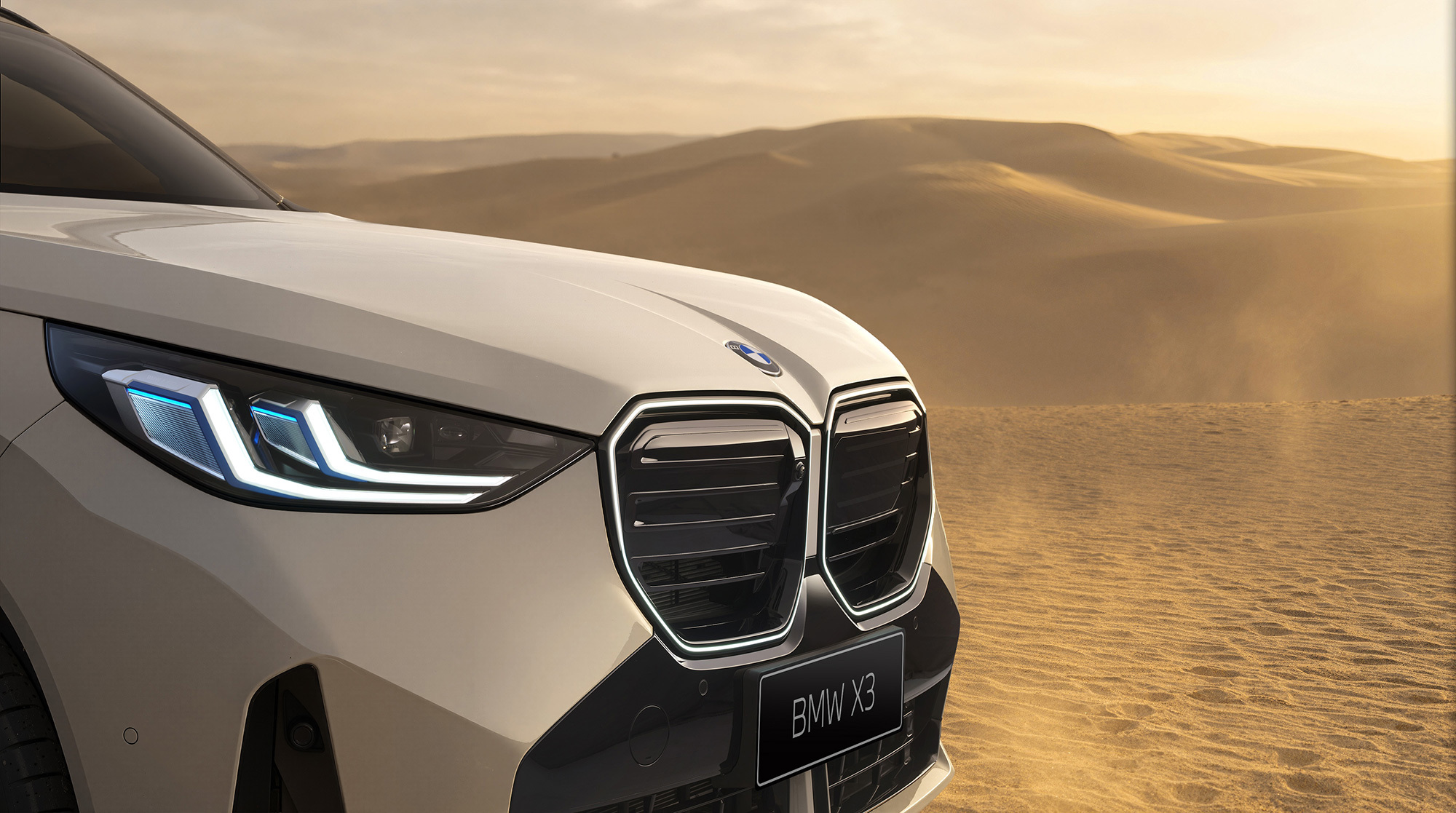 成都车展前瞻丨2027款BMW X3即将亮相,新增M横向辐条格栅