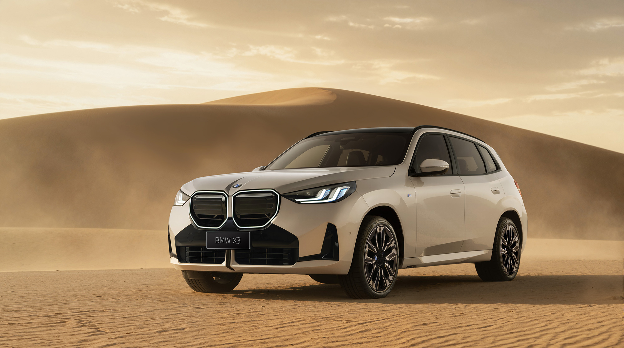 成都车展前瞻丨2027款BMW X3即将亮相,新增M横向辐条格栅