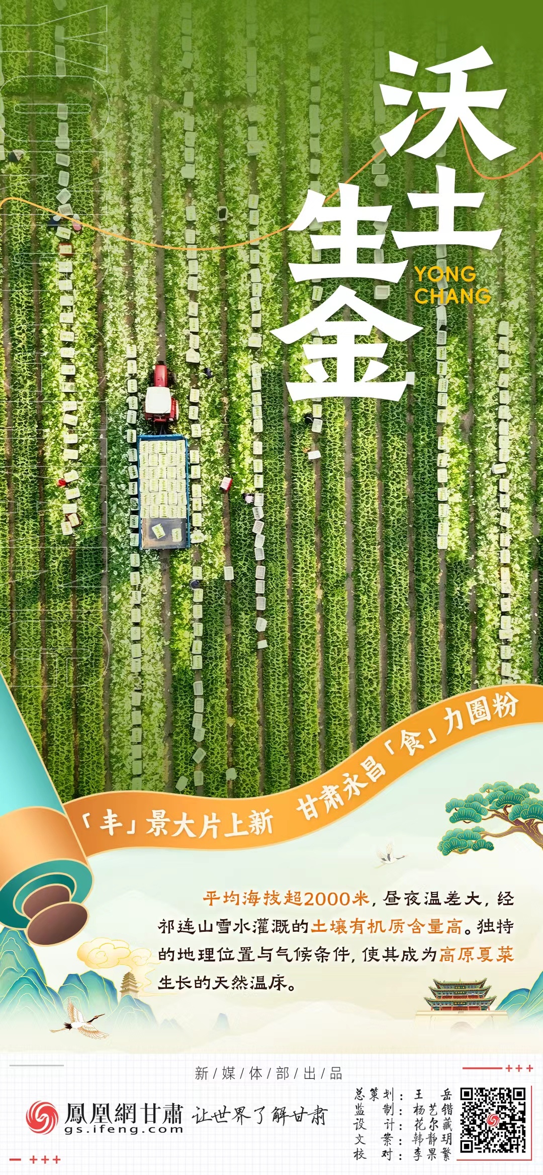 海报丨“丰”景大片上新　甘肃永昌“食”力圈粉