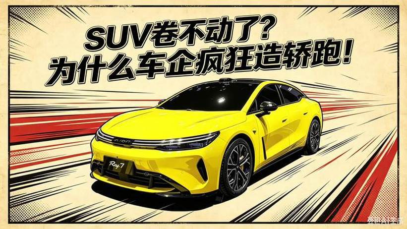SUV卷不动了？为什么车企疯狂造轿跑？